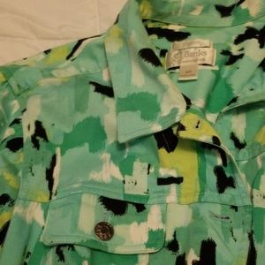 CJBanks Multicolor Cotton Jacket